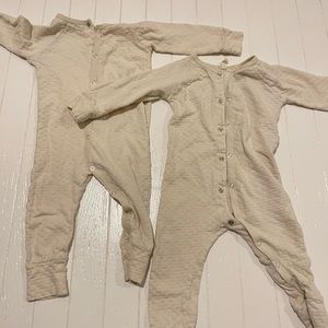 Quincy Mae Onesie - Ivory -   12-18 months
